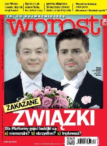 Okładka tygodnika WPROST: 31/2012