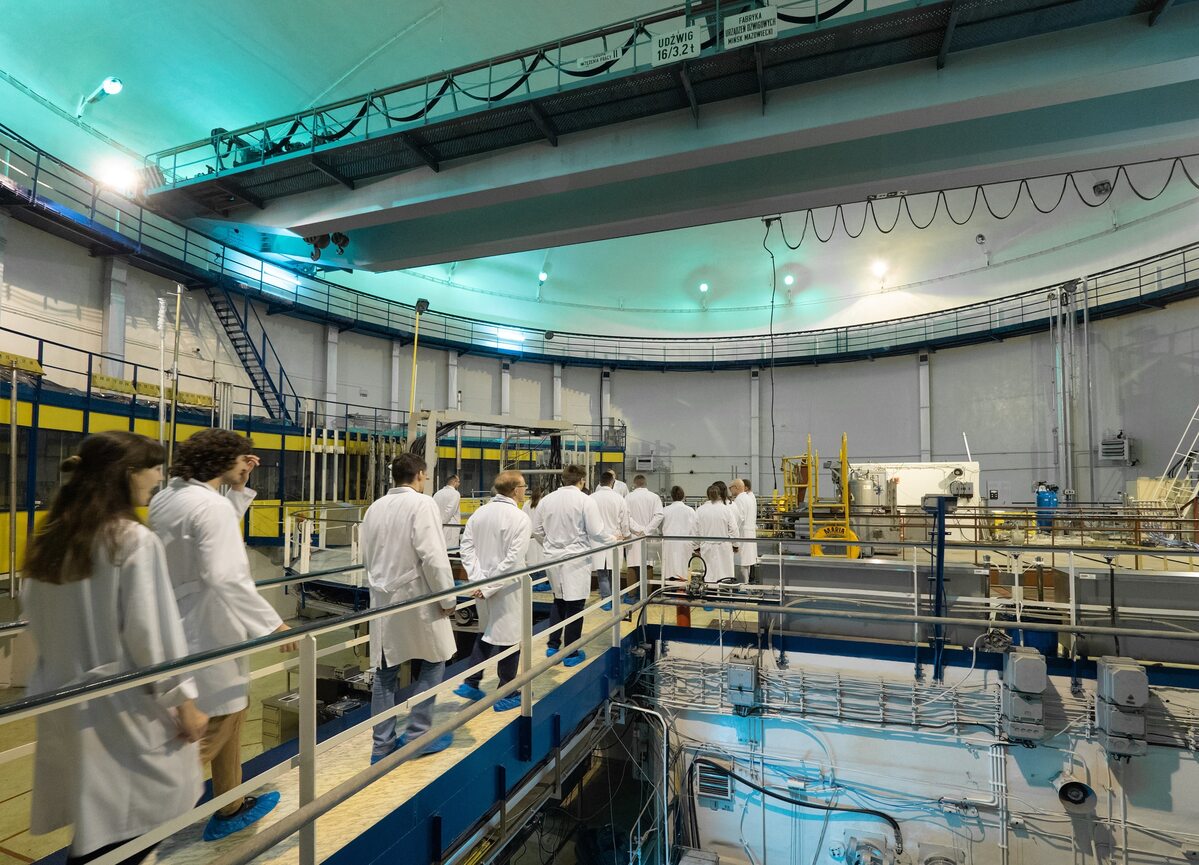 Jedyny czynny reaktor jądrowy w Polsce -  MARIA