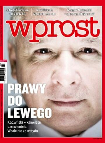 Okładka tygodnika WPROST: 27/2010