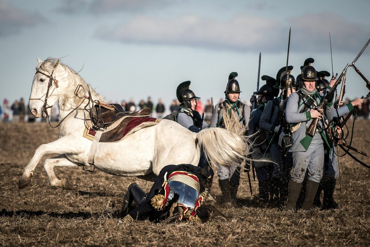 Rekonstrukcja bitwy pod Austerlitz galeria zdjęć